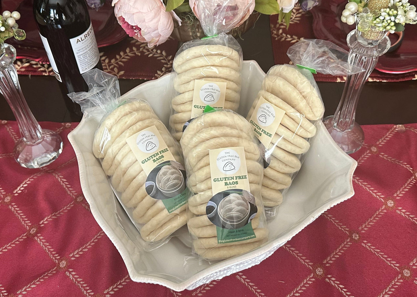 Gluten Free Baos, 24 pack