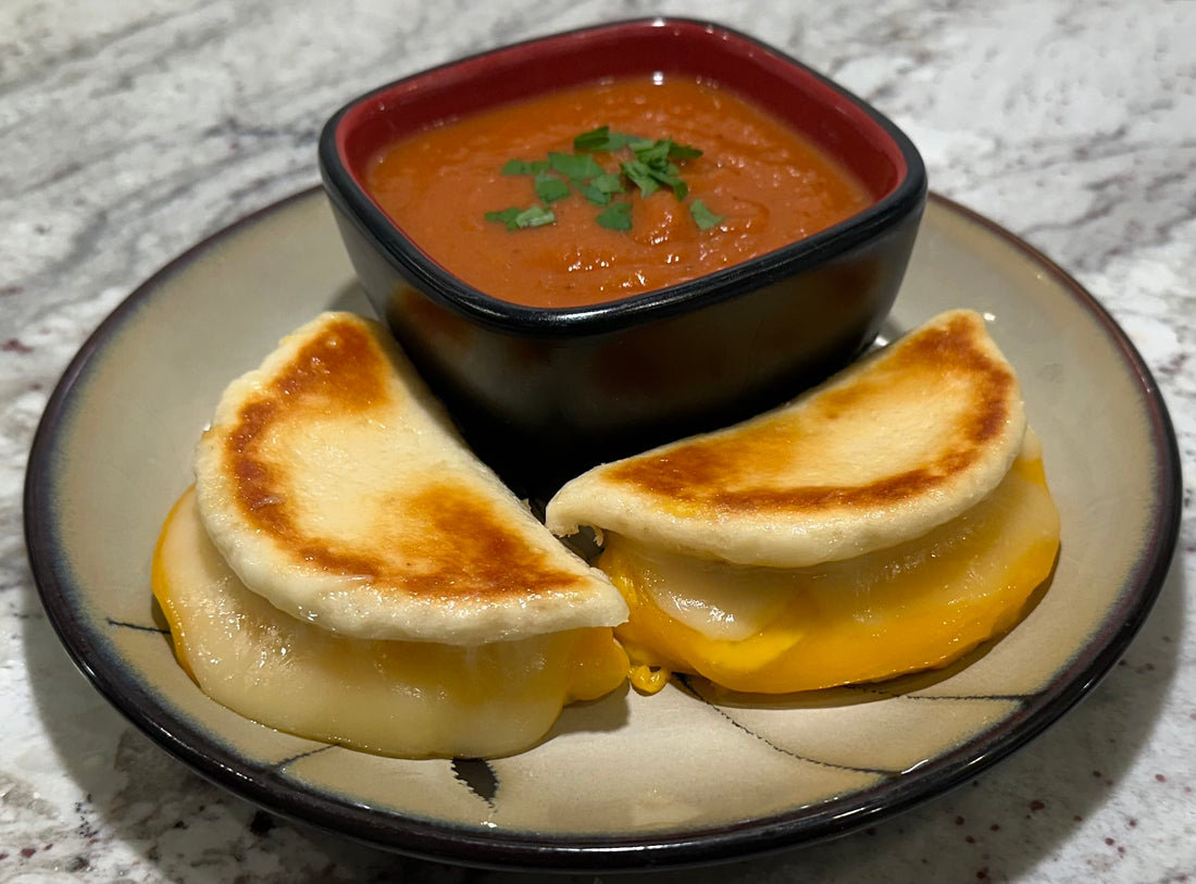 Grilled Cheese Bao-stie